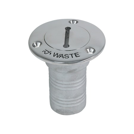 Whitecap 90 Degree Hose Deck Fill with Key 6126C